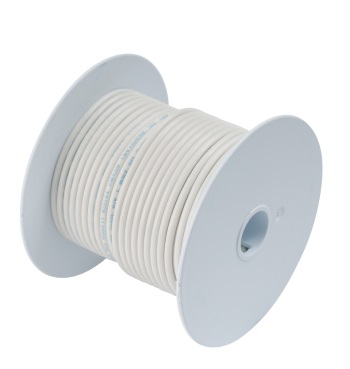 White - 6 AWG - Per Foot