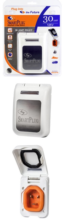 SmartPlug Male Inlet - White - 30A 125V