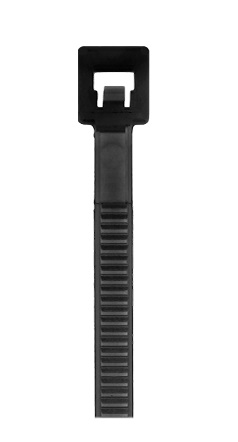 Cable Ties - 4" - Black - 100/pack