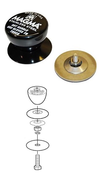 Magma Knob & Finger Guard Assembly for Gas Grills