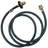 Trident Gas Grill Adapter Hose - High Pressure - 12-Ft