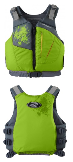 "Escape Youth" Lime Life Jacket - Youth