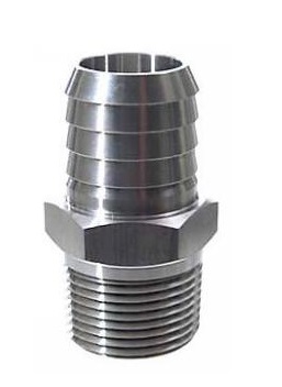 Pipe-to-Hose Adapter - Type 316 Stainless - 1"