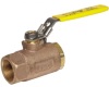 Ball Valve - Shutoff - Bronze - 3/4"