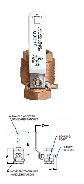 Ball Valve - IBV Series - Bronze - 1/4"