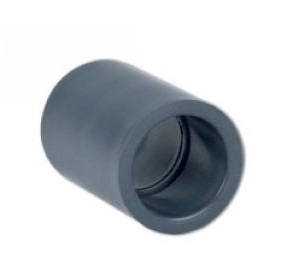 Coupling - Schedule 80 Grey PVC - 1/2"