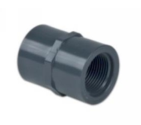 FPT Pipe Adapter - Schedule 80 Grey PVC - 1/2"