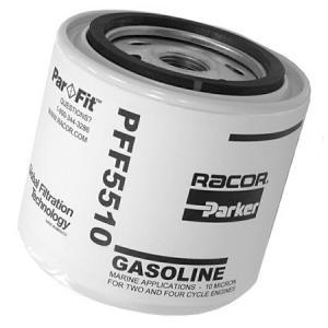 Racor Fuel Filter/Water Separator - "ParFit" Marine Gasoline Spin-on