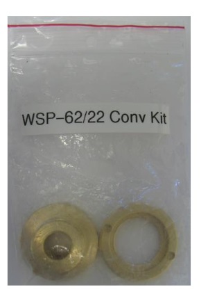Brass Fynspray WS62 Lever Pump - Leather to Nitrile Plunger Conversion Kit