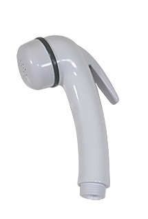 Straight Sprayer Handle - White Plastic Trigger