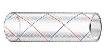 Reinforced Clear PVC Hose - 3/8" - 50-ft Roll