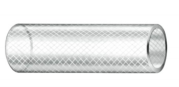 Trident Reinforced #161 Clear PVC Hose - 1-1/4" - 50-ft Roll