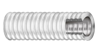 General Purpose - White Marine Hose - 1-1/2" - 50-Ft Roll