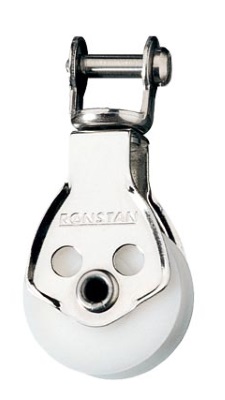 Ronstan Utility Block - 25mm - Single / Swivel Shackle