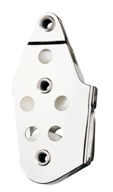 Ronstan Utility Fiddle Block - 29mm - Fiddle Block / Tube Rivet Head / V-jam Cleat