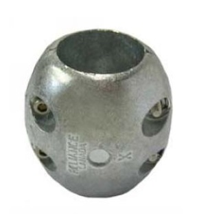 Shaft Zinc Anode - Streamlined - 3/4"