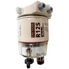 Fuel Filter/Water Separator - 5.7" x 3.2" x 3.2" - Flow Rate 15 GPH