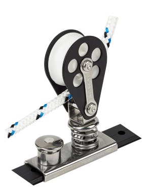 Spring-Loaded Aluminum Block on Slide for 3/4" T-Track