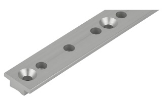 T-Track - Clear Anodized Aluminum - 1-1/4" x 6 Ft