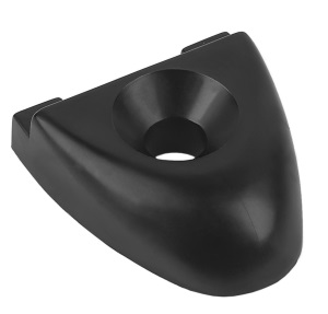 T-Track End Stop - Black - 3/4"