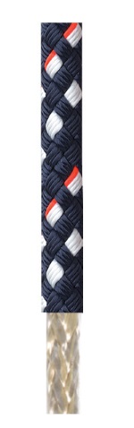 New England Ropes VPC - Vectran-Polyolefin / Polyester - Blue - 3/8"