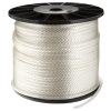 Accessory Cord - Solid Braid Nylon - White - Spool - 1/8" (#4)