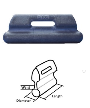 Internal Slug Slide - Aluminum