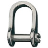Slotted Pin Shackle - Stainless Steel - 5/32"