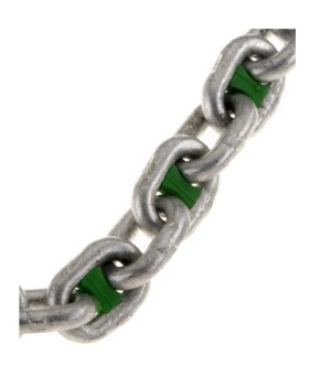 Anchor Chain Markers 3/8" - Green - 8 Pack