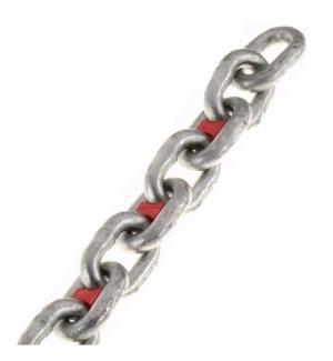 Anchor Chain Markers 3/8" - Red - 8 Pack