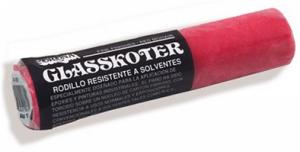 Corona "Glasskoter" Roller Sleeve - Red Mohair - 1/8" Nap