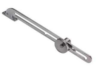Victory Hatch Adjuster - Chrome Plated Brass
