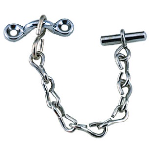 Perko Portlight Chain - Stainless Steel & Chrome