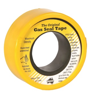 Teflon Gas Seal Tape - Yellow