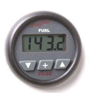 FU60 Digital Fuel Gauges/Consumption Calculator - Round