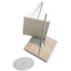 Self-Stick Solid Plate Insulation Hanger - Mild Steel