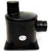 Muffler - 5" Side In / Top Out - Vernalift - 12" X 12"