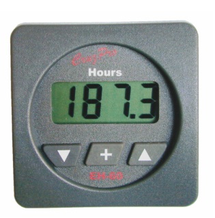 EH60 Digital Engine Hours/Elapsed Time Gauge - Square