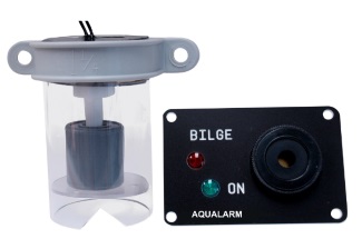 Aqualarm High-Water Alarm Panel with Detector & Buzzer