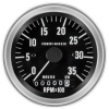 Deluxe Diesel Electric Tachometer - Tachometer with Engine Hour Meter