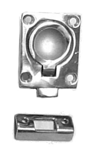 Ring Pull with Catch - Stainless Steel - Medium