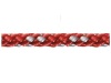 8-Plaited Dinghy - Double Braid Polyester - 5/32" - Red