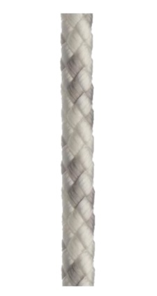 Robline 8-Plaited Dinghy - Double Braid Polyester - White - 5/32"