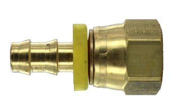 Female JIC 37° - Swivel - 1/2" JIC - 3/8" Hose ID