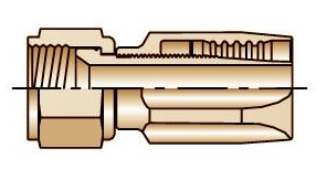 Female JIC 37° - Swivel - 3/8" JIC - 5/16" Hose ID