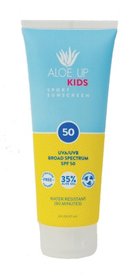 "Aloe Up" Kids SPF 50 Sunscreen Lotion - 6 oz.