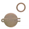 Replacement Bronze Cover w/Gasket - 1/2"