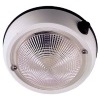 Dome Light - White/Zinc - Incandescent 12V - 4"