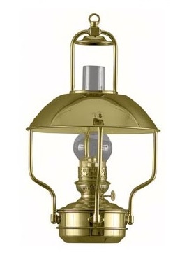 Den Haan Clipper Oil Lamp - Solid Brass