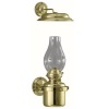 Den Haan Gimbal Oil Lamp with Smoke Bell - Solid Brass